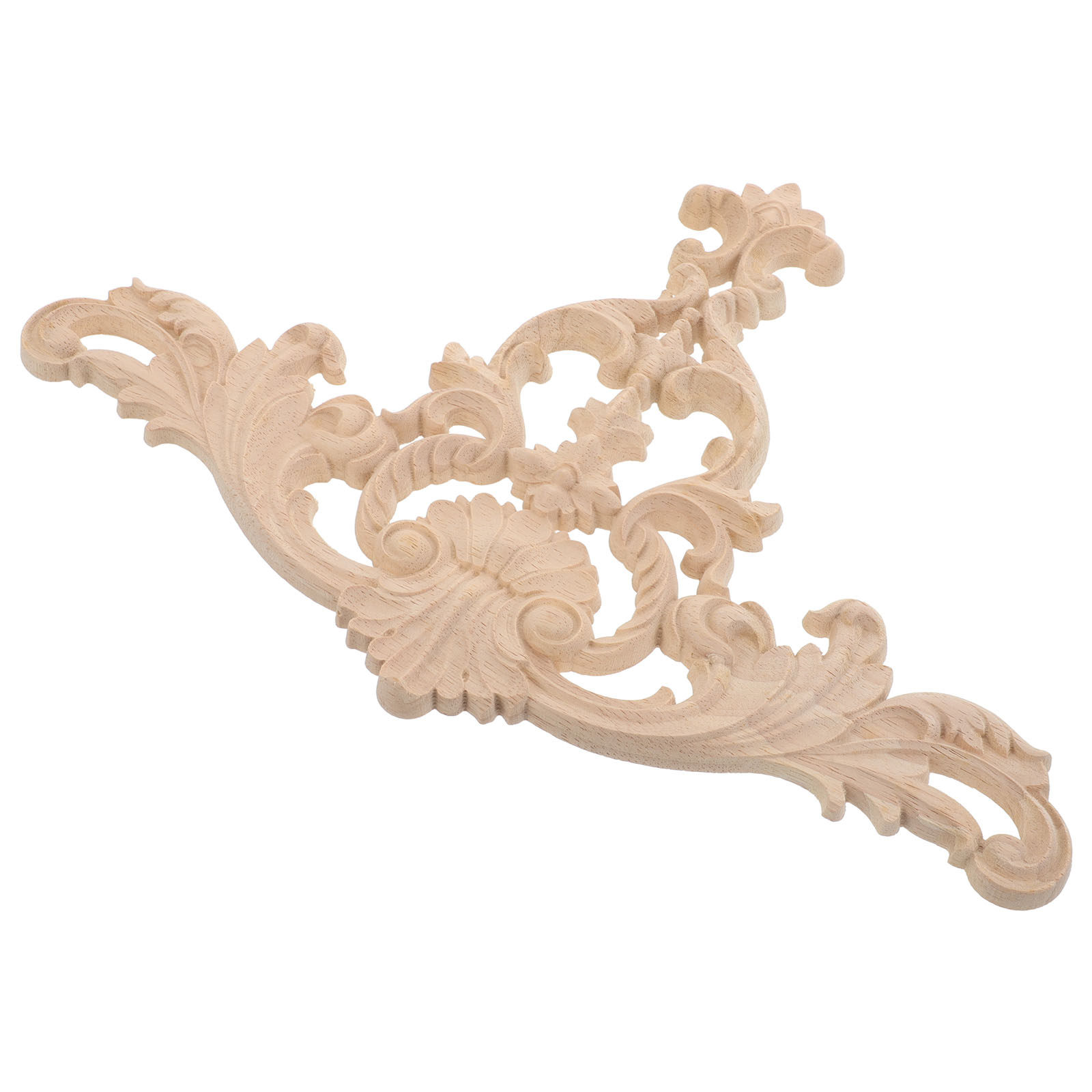 Embellishment Crafts - Wood Carved Appliques Vintage Furniture Decoration