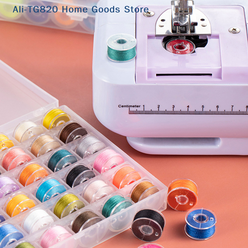 Craft Embellishment Storage - [TG820]Sewing Bobbins Box Set Sewing Machine