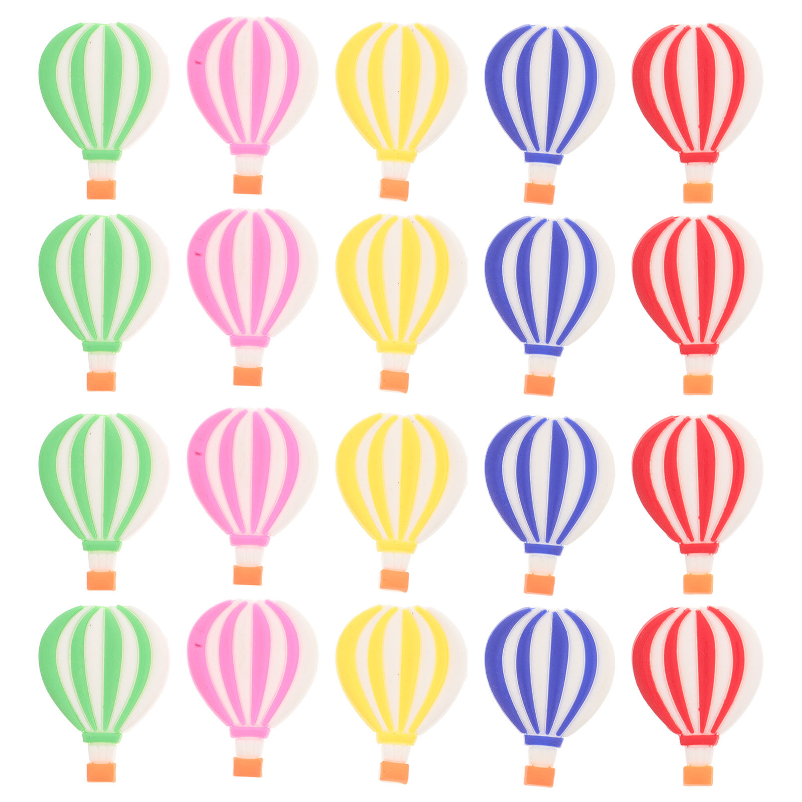 Embellishment Crafts - 20Pcs Hot Air Balloon Phone Case