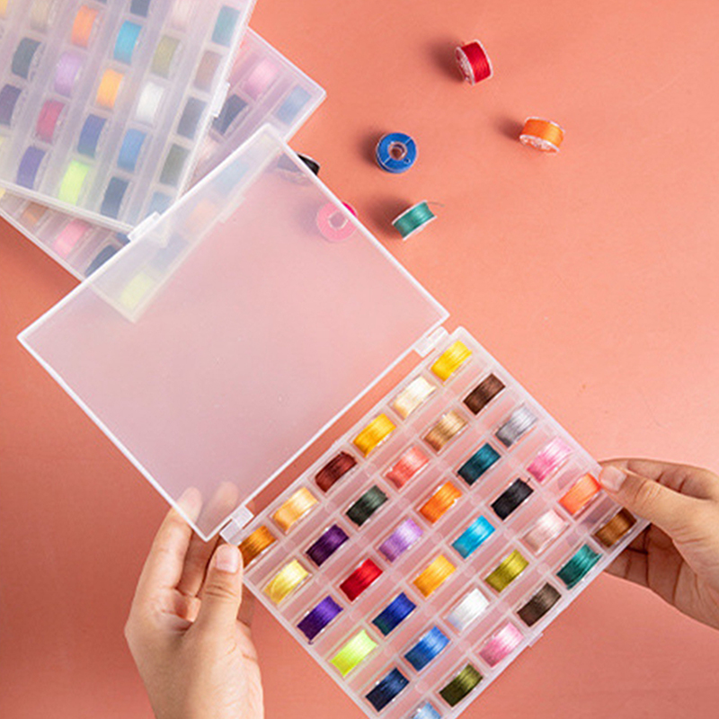 New【Sewing Bobbins Box Set Sew - Craft Embellishment Storage review and price