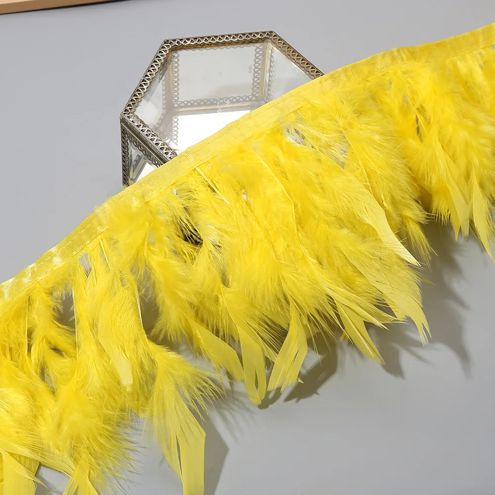 10Meters 15-20cm Turkey Feathe - Feather Trim Marabou review and price