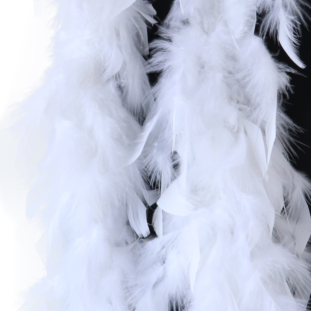 2 Yards Fluffy White Feather B - Feather Trim Marabou review and price