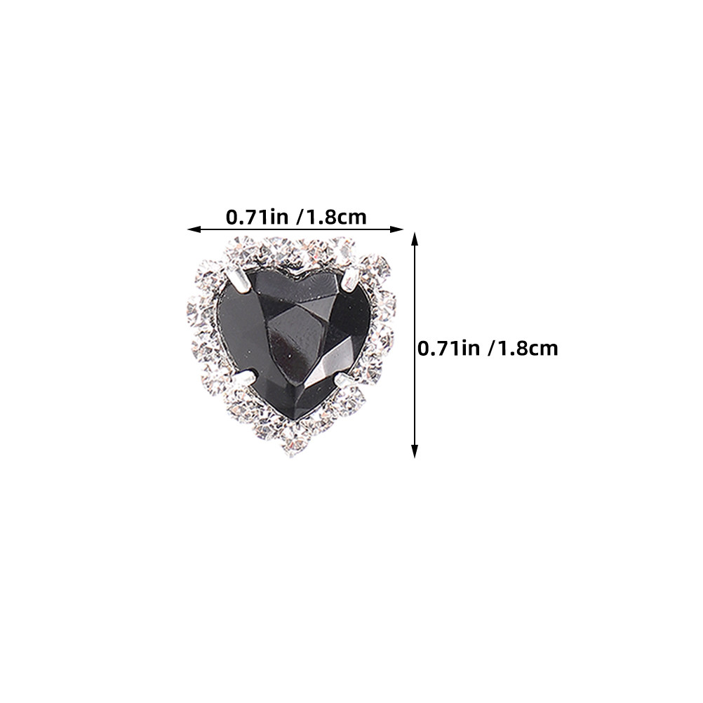 30Pcs Heart Rhinestones Sew-on - Sew On Rhinestone review and price