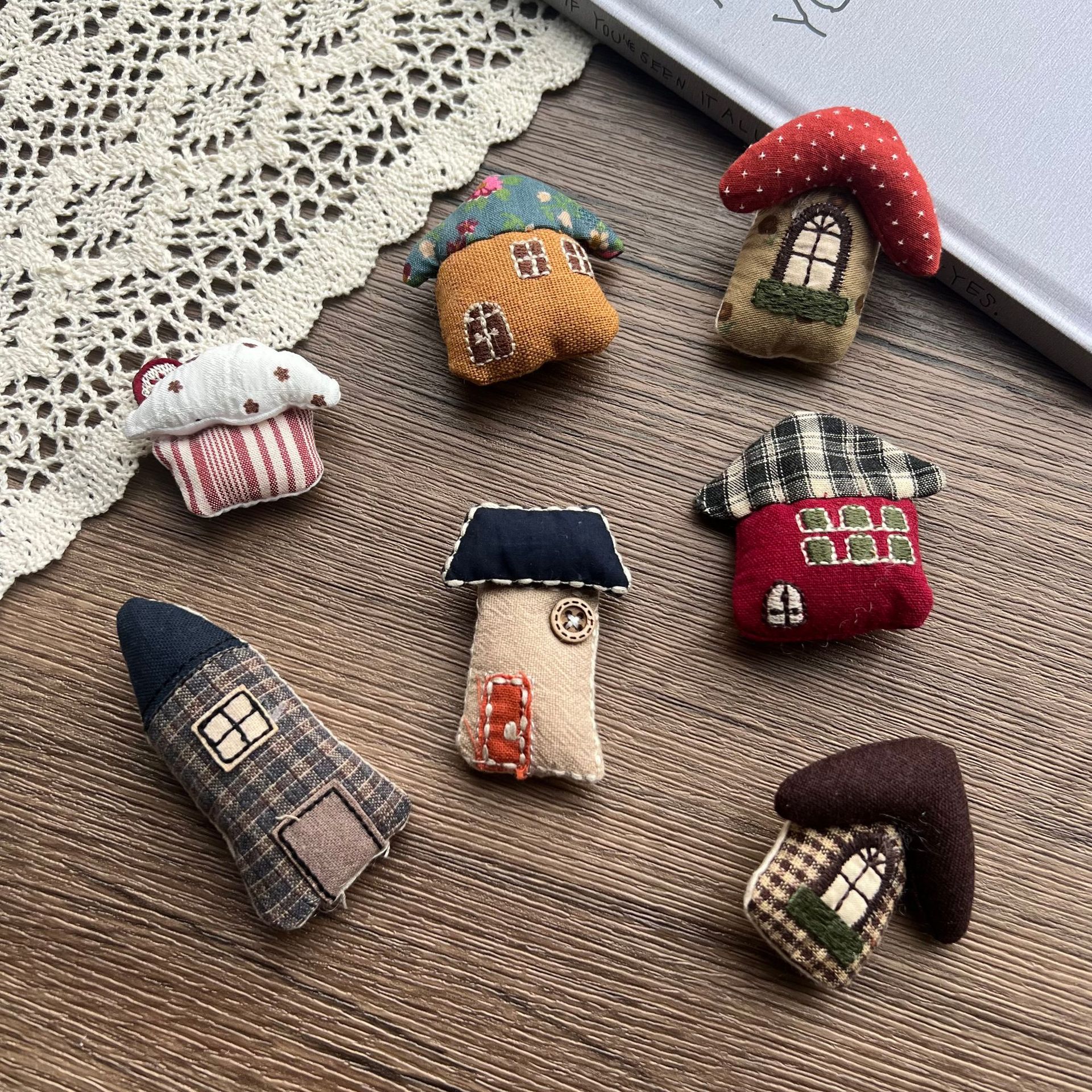 Stuffed Fabric Mushroom House  - Craft Embellishments review and price