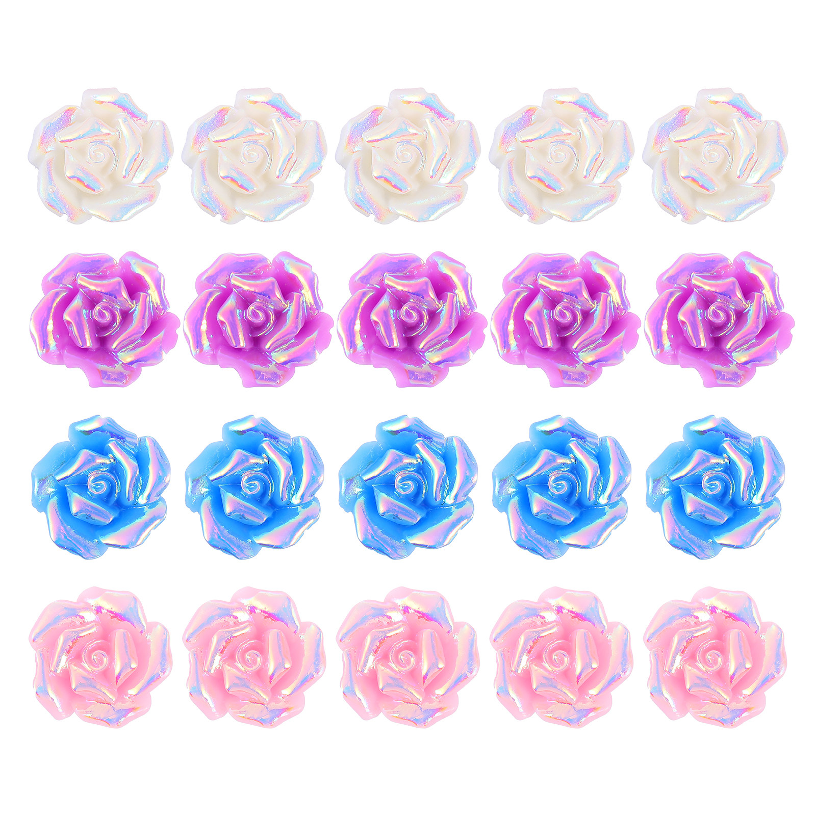 20Pcs Rose Flower Accessories  - Embellishment Crafts review and price