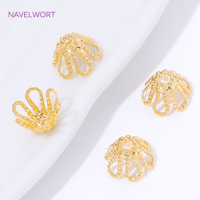18K Gold Plated Spacer Beads C - Embellishment Crafts review and price