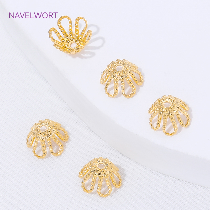 18K Gold Plated Spacer Beads C - Embellishment Crafts review and price