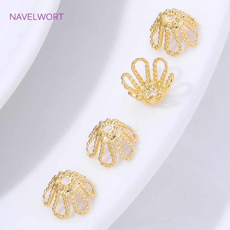 18K Gold Plated Spacer Beads C - Embellishment Crafts review and price