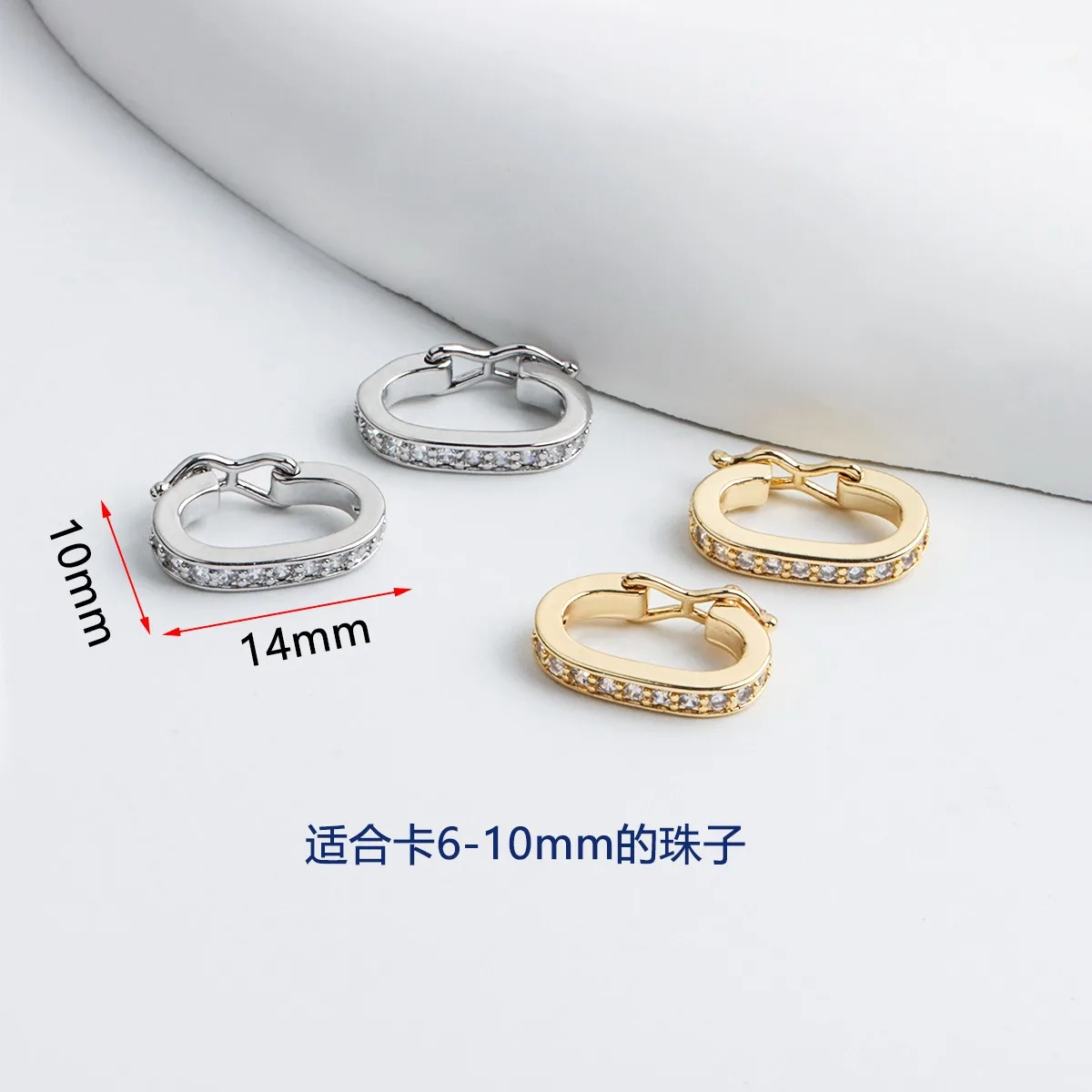 18K Real Gold Plated Micro Zir - Pearl Trim Chain review and price