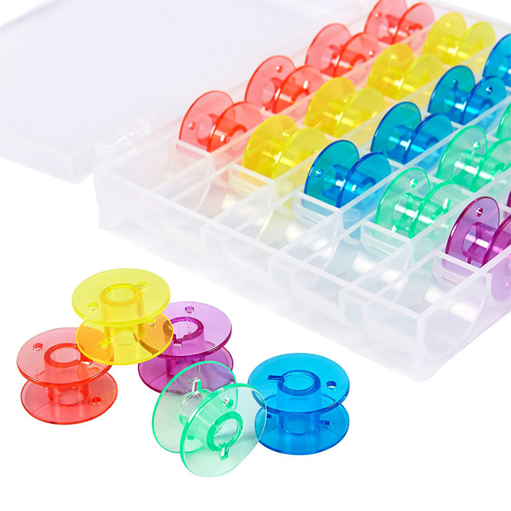 25Pcs/Set Plastic Threads Bobb - Craft Embellishment Storage review and price