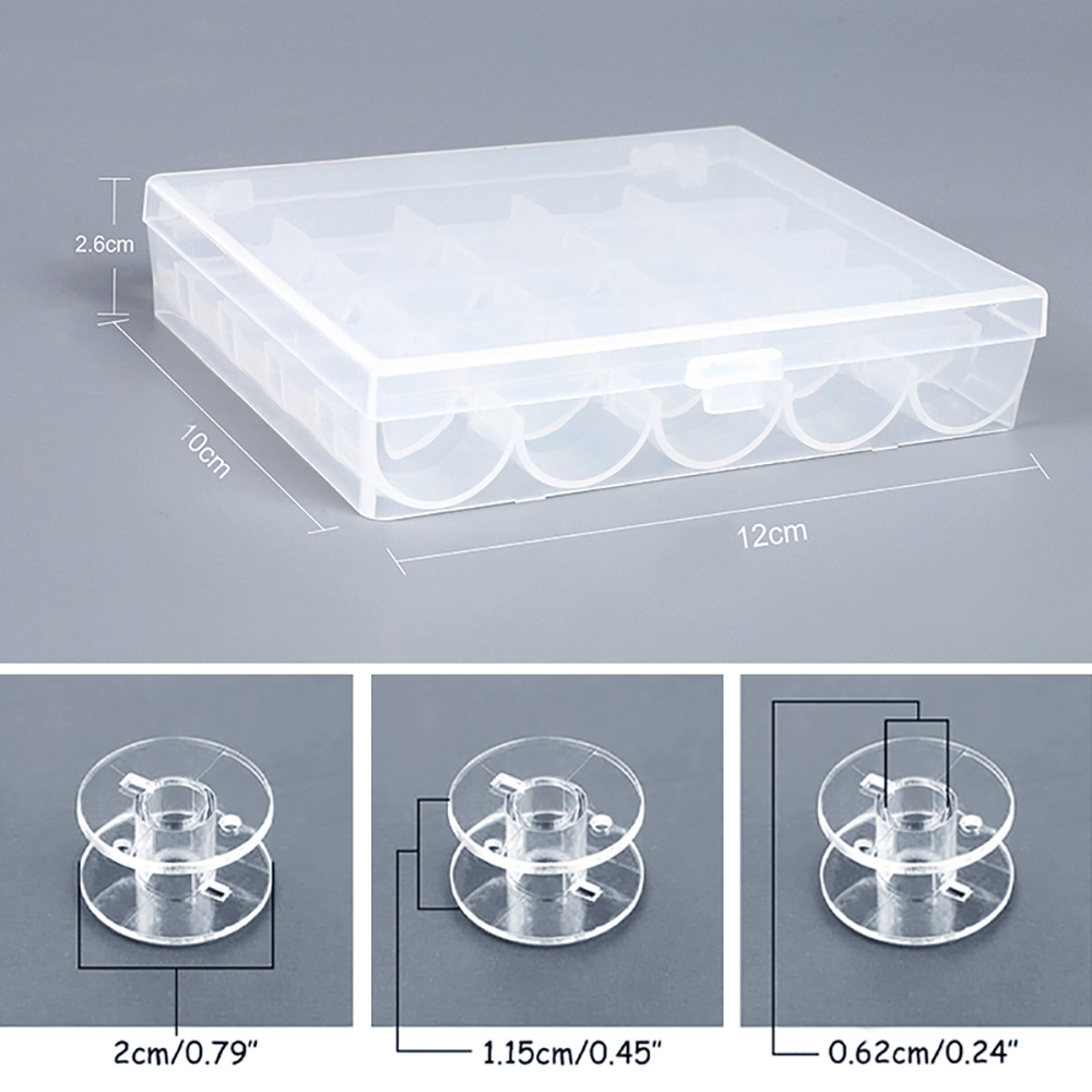 25Pcs/Set Plastic Threads Bobb - Craft Embellishment Storage review and price