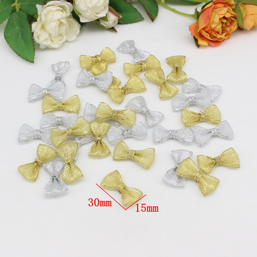 50/100pcs 15mm-30mm Gold and S - Embellishments For Scrapbooking review and price