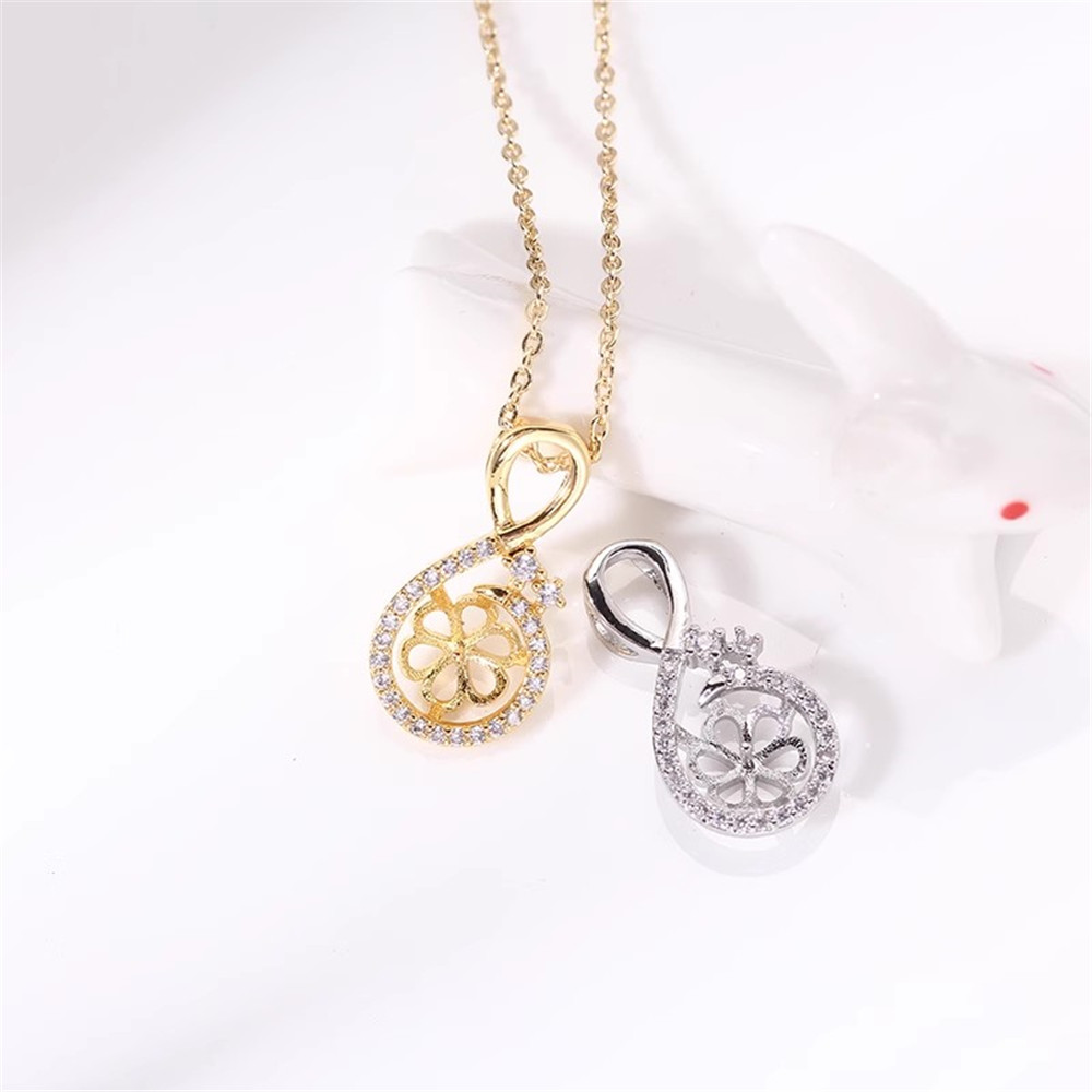 19 Style Half Hole Eye Pins Be - Pearl Trim Chain review and price