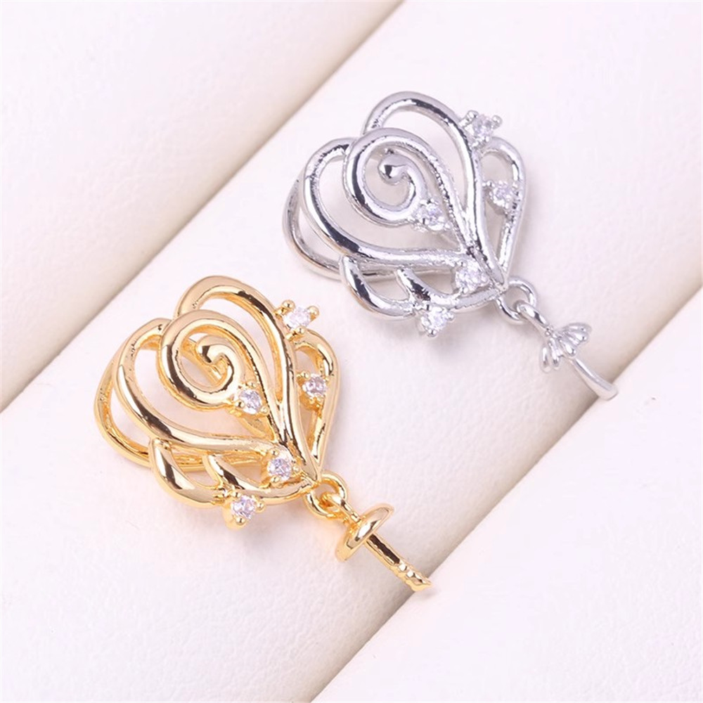 19 Style Half Hole Eye Pins Be - Pearl Trim Chain review and price