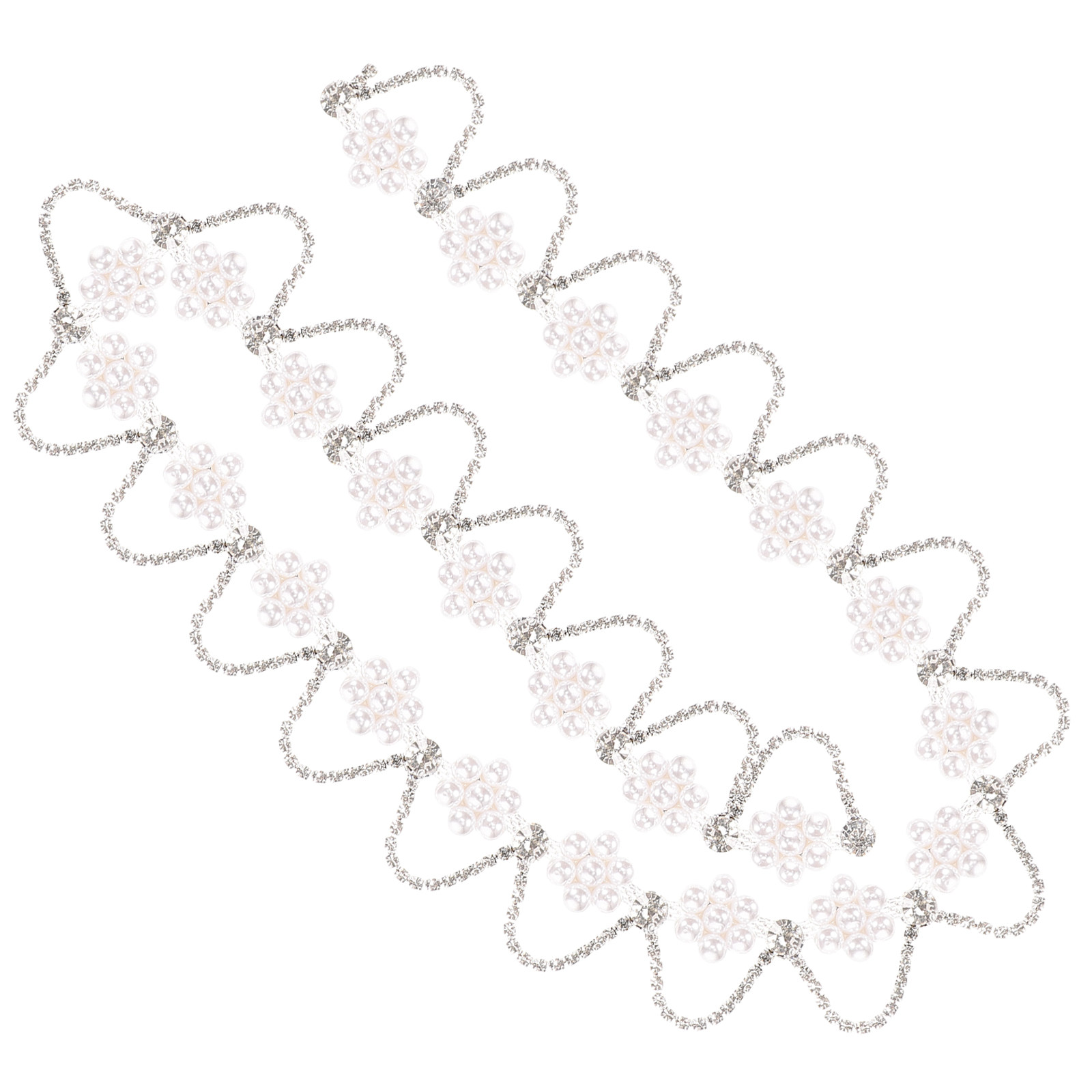 Premium Rhinestone Pearl Chain - Pearl Trim Chain review and price