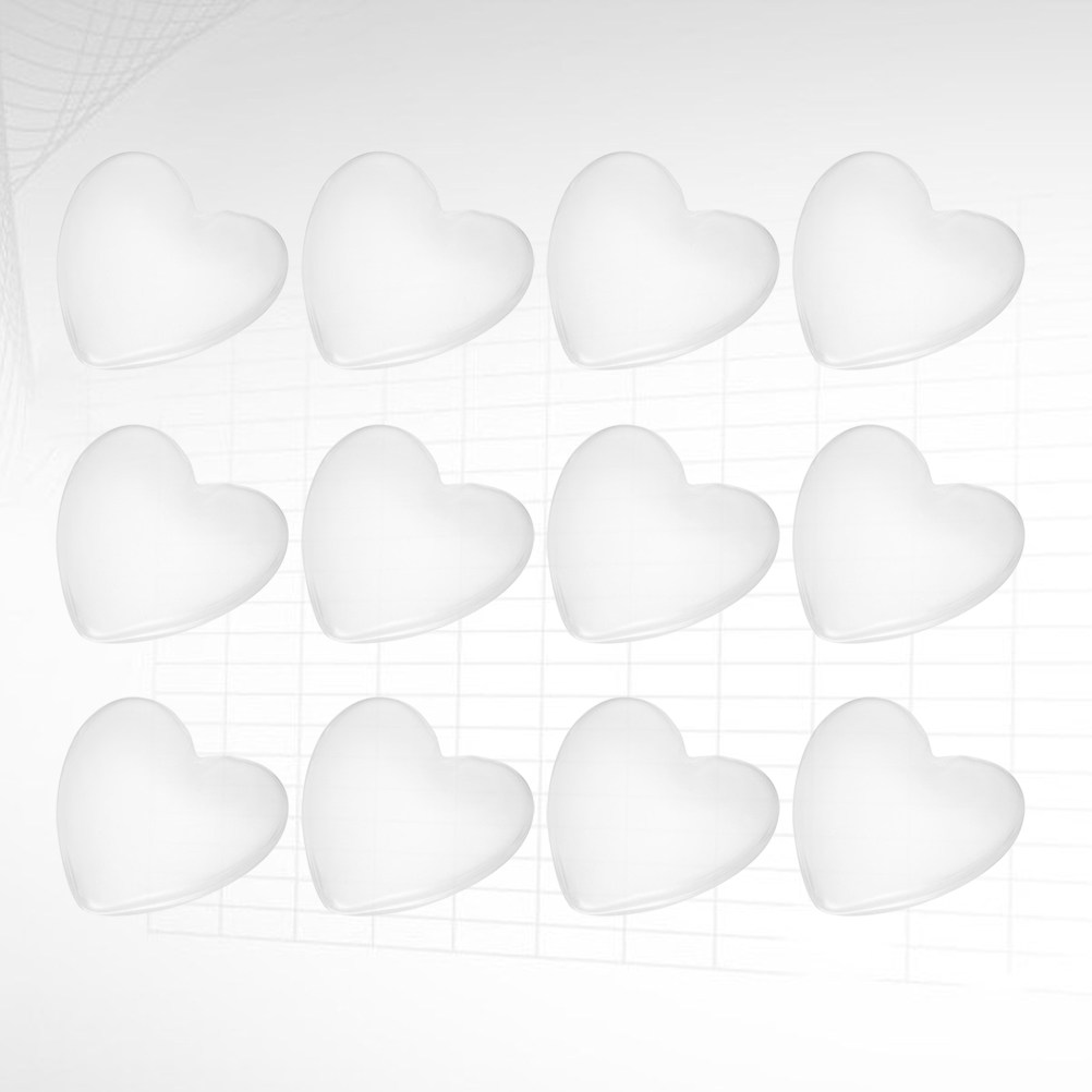 100Pcs Heart Shaped Glass Stic - Craft Embellishments review and price