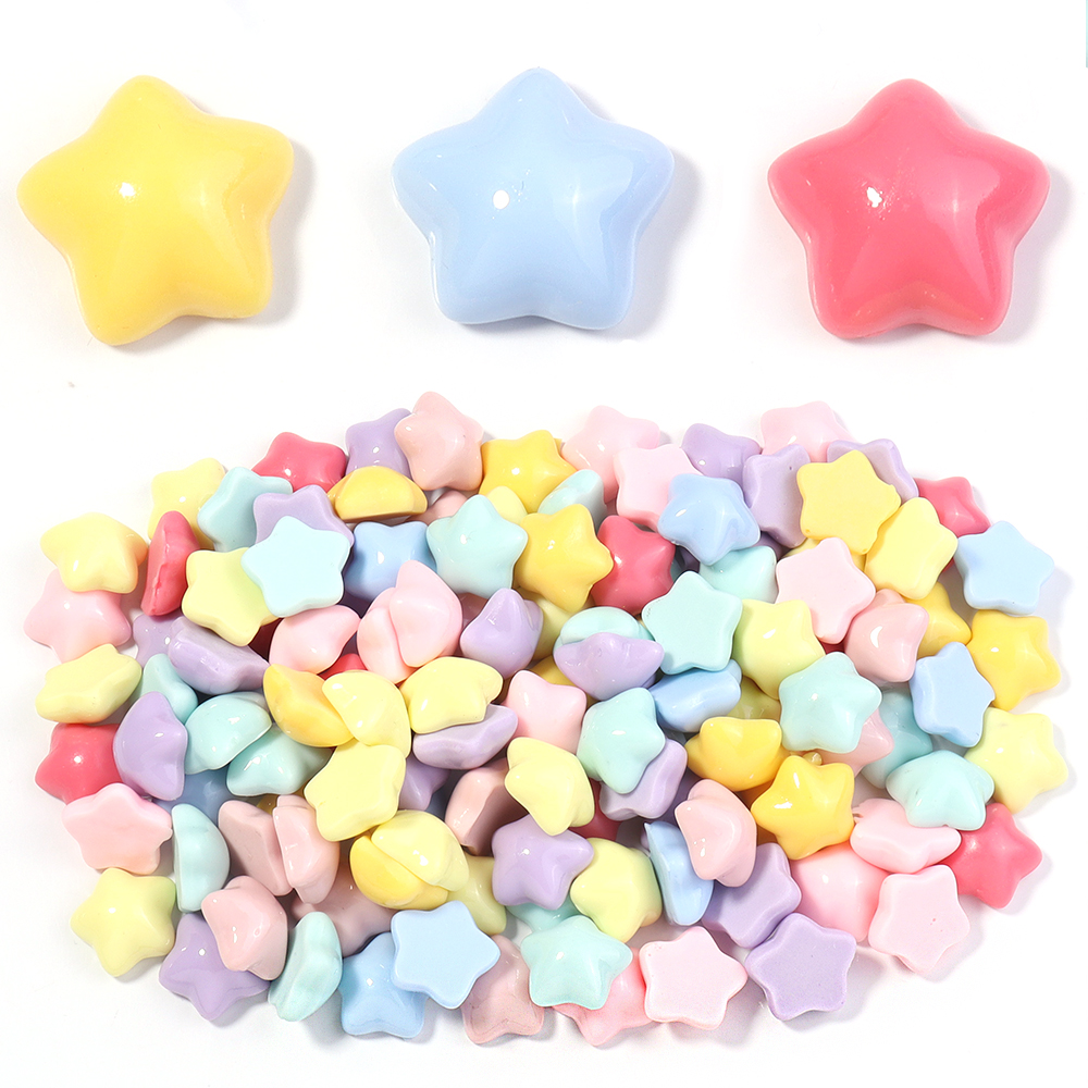 50pcs/lot 16mm Colorful Star R - Embellishment Crafts review and price