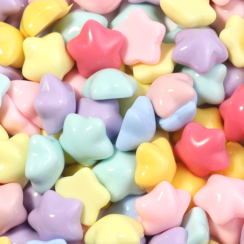 50pcs/lot 16mm Colorful Star R - Embellishment Crafts review and price