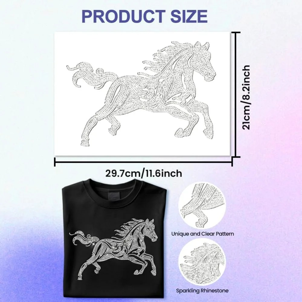 White Rhinestone Iron on Trans - Hotfix Rhinestone Sheet review and price