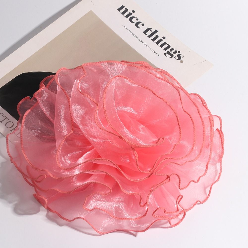 DIY 3D Large Fabric Flower Bro - Applique Patch Flower review and price