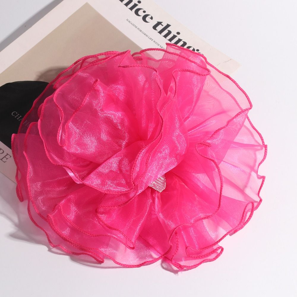 DIY 3D Large Fabric Flower Bro - Applique Patch Flower review and price