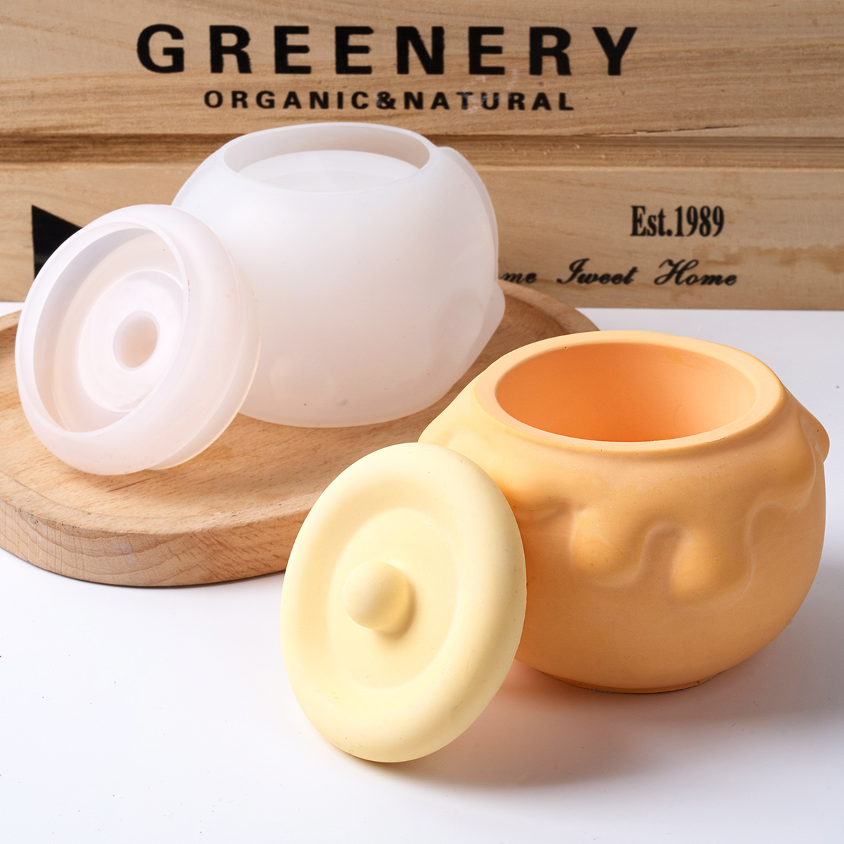 3D Honey Candle Jar Silicone M - Craft Embellishment Storage review and price