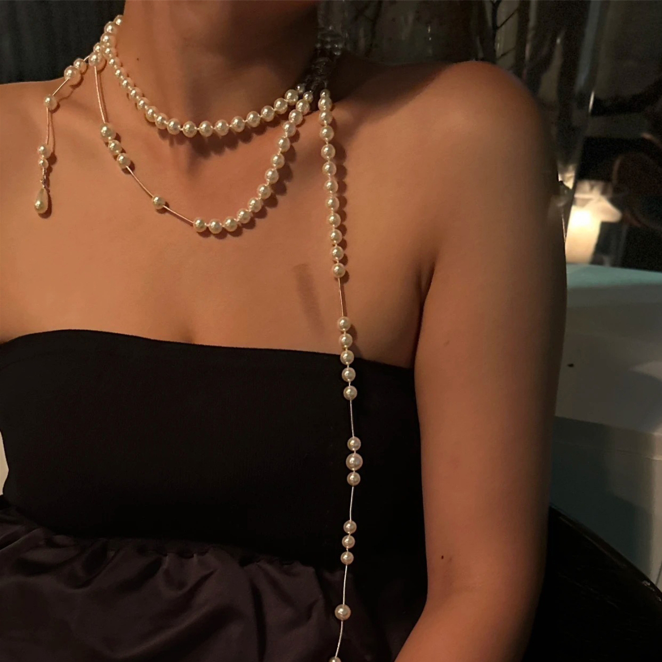 Hot Europe Designer Pearl Gold - Pearl Trim Chain review and price