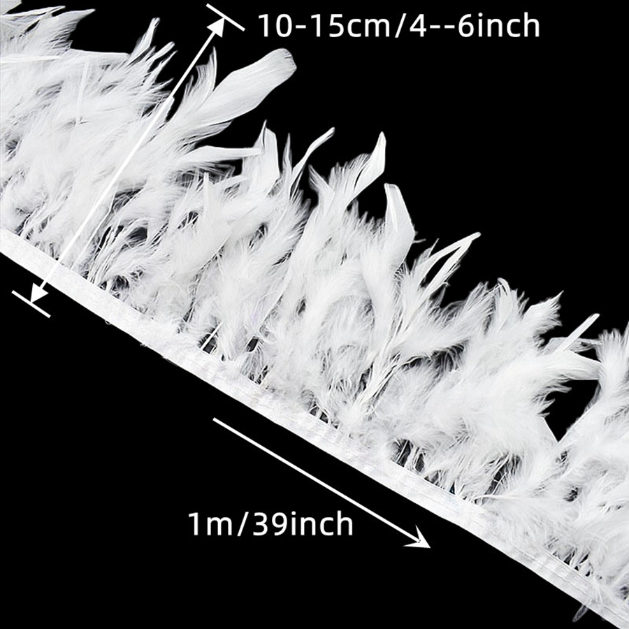 100CM Multi-Color Feather Trim - Feather Trim Marabou review and price