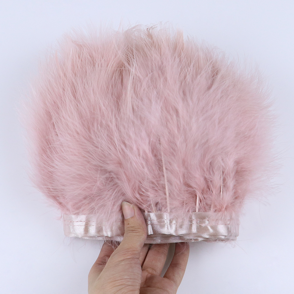 2M Fluffy Soft Natural Turkey  - Feather Trim Marabou review and price