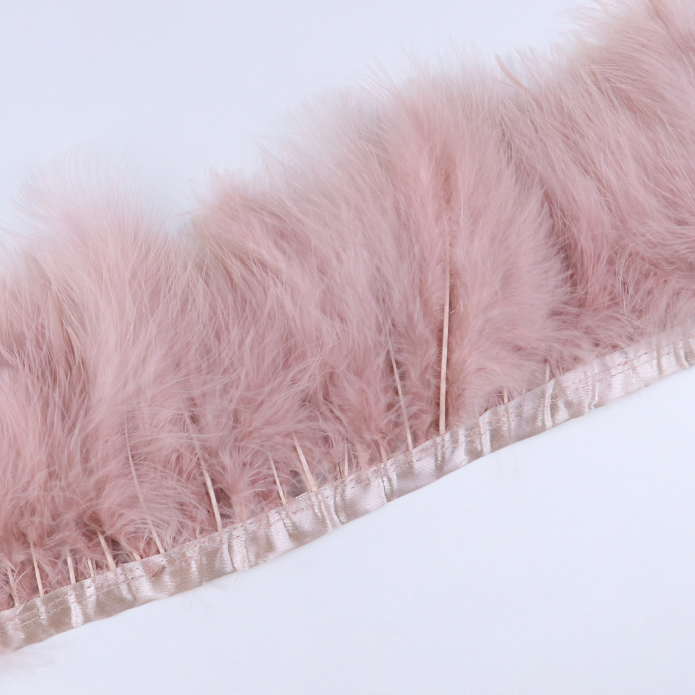 2M Fluffy Soft Natural Turkey  - Feather Trim Marabou review and price