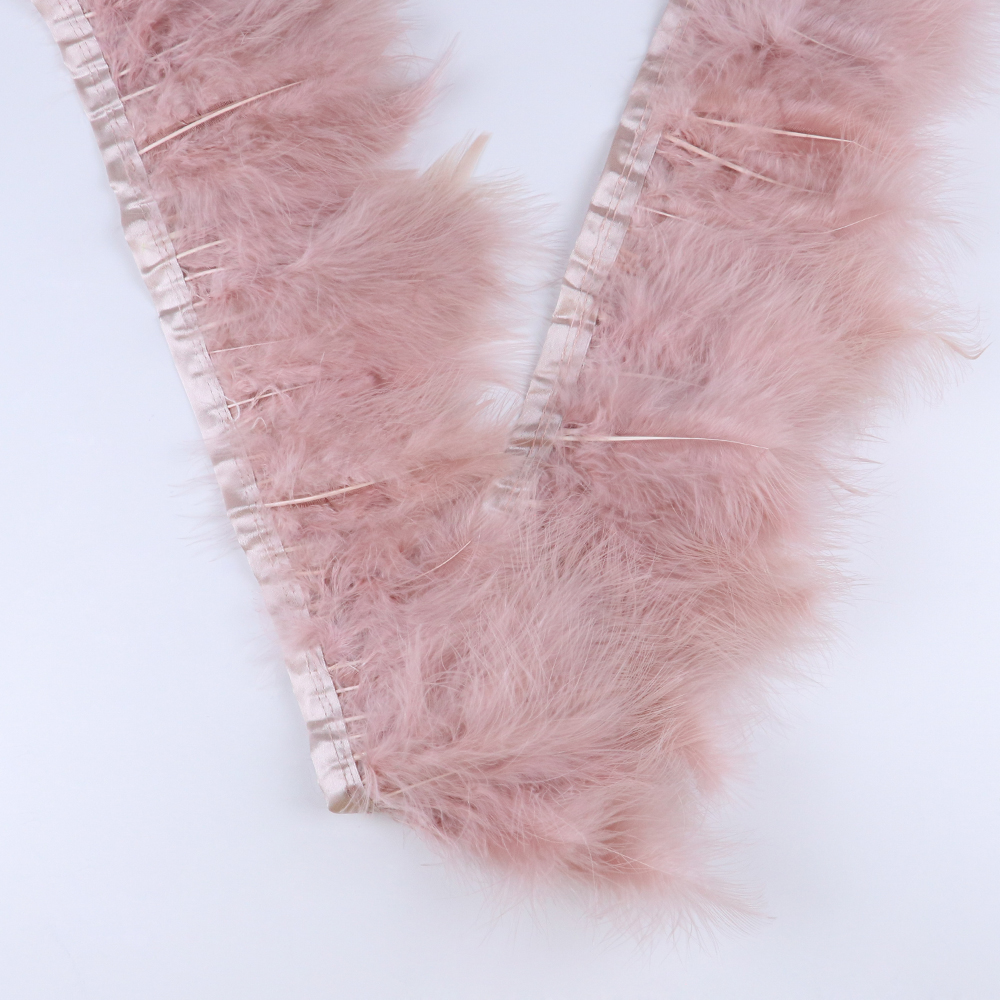 2M Fluffy Soft Natural Turkey  - Feather Trim Marabou review and price